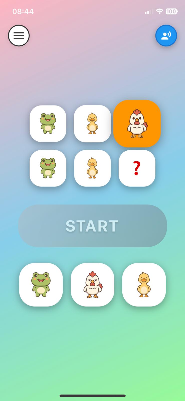 Rytm — rozpoznawanie wzorków ze zwierzętami